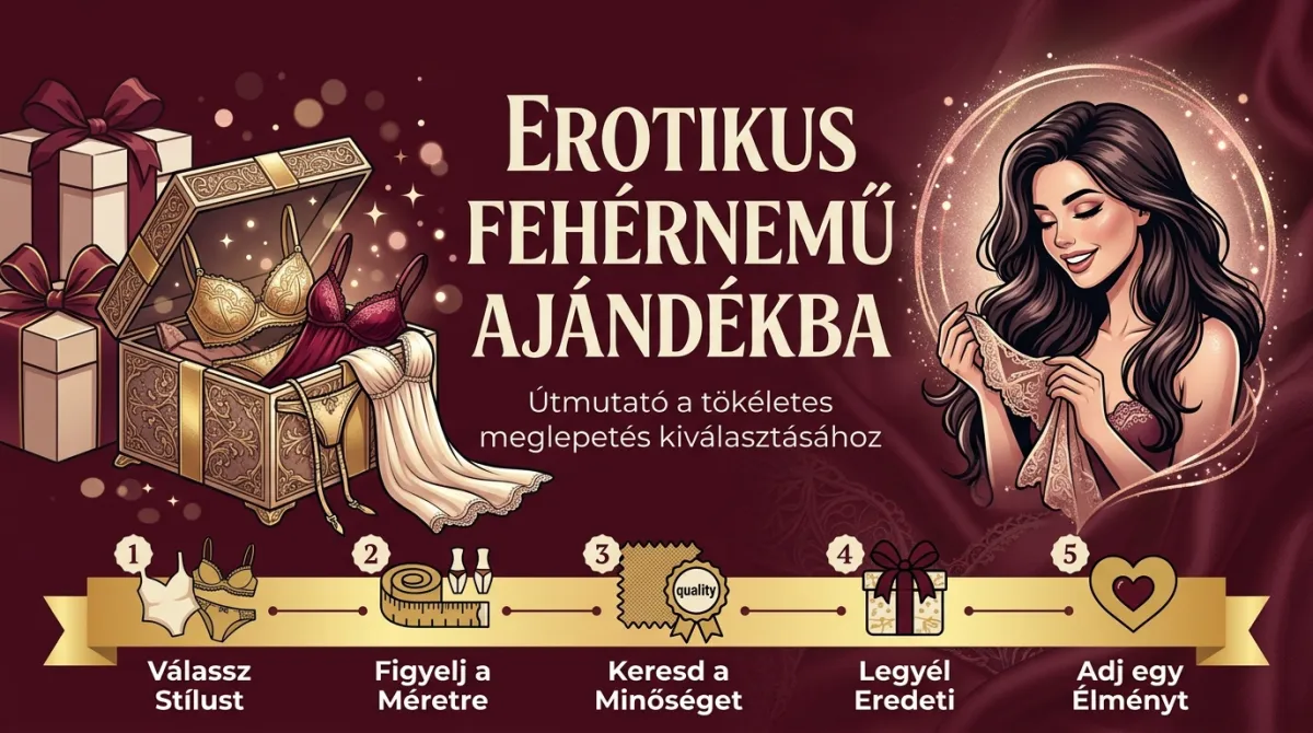 Erotikus fehérnemű ajándékba