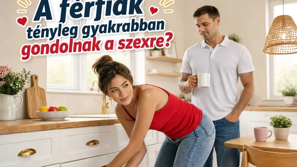 A férfiak tényleg gyakrabban gondolnak a szexre?