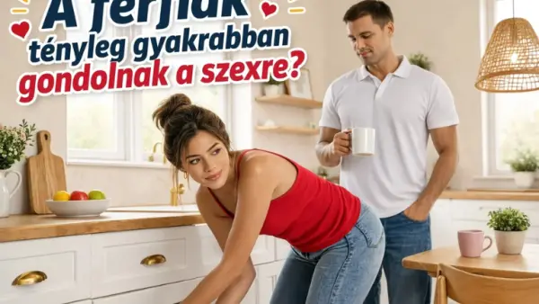 A férfiak tényleg gyakrabban gondolnak a szexre?