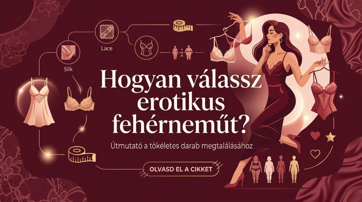 Hogyan válassz erotikus fehérneműt?
