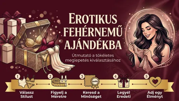 Erotikus fehérnemű ajándékba