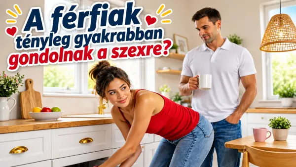 A férfiak tényleg gyakrabban gondolnak a szexre?