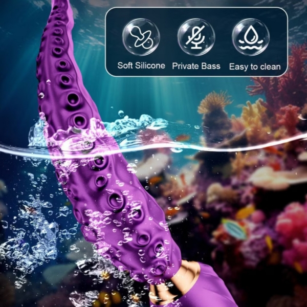 Octopus masszírozó vibrátor