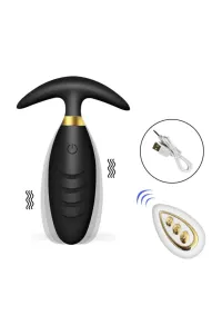 Colorado távirányítós vibro szilikon plug, akkus.