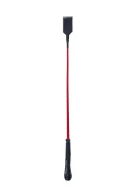 Bőr pálca-piros-fekete-66cm. 
