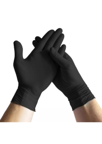 Orvosi kesztyű ESPEON Nitril Ideal3 fekete -100db