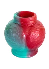 Nagy gömbőc szilikon péniszgyűrű.