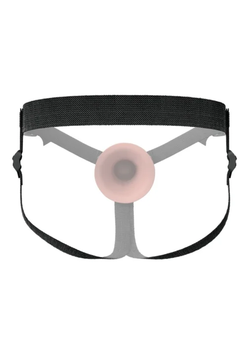 Silicone Hollow Strap-on - Dual Density,23cm - kép 3