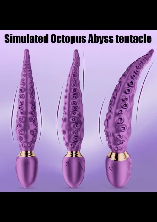 Octopus vibro szilikon masszírozó,akkus - kép 4