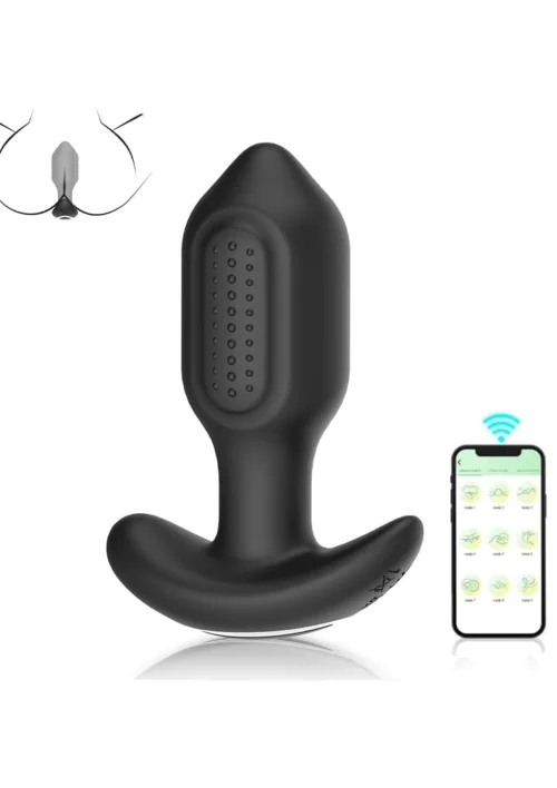 Jack okos forgó anal plug,akkus - kép 2
