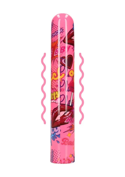 Kaotix akkus pink vibrátor -17cm
