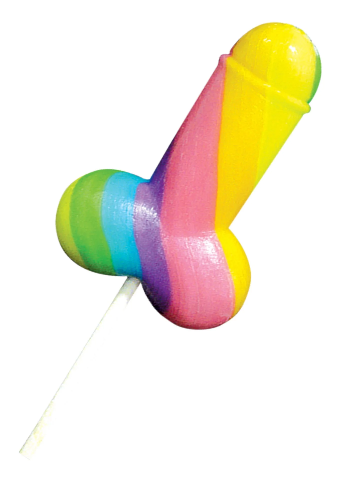 Rainbow pénisz nyalóka.