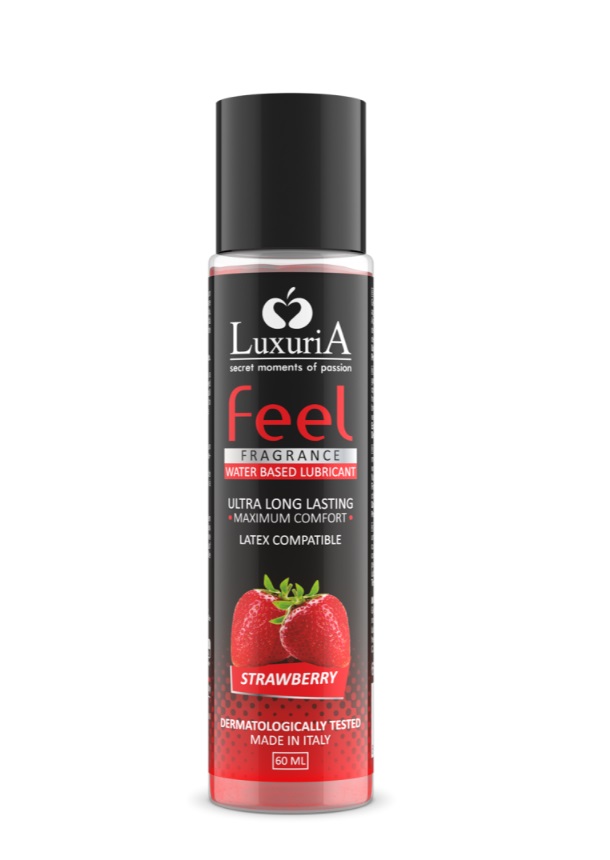 Feel Strawberry vízalapú síkosító-60ml.