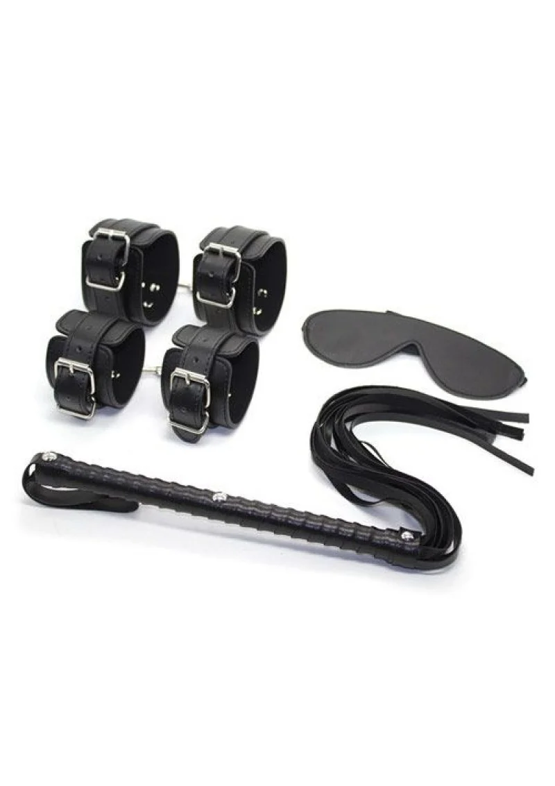 Basic bondage kit 6db-os,fekete.
