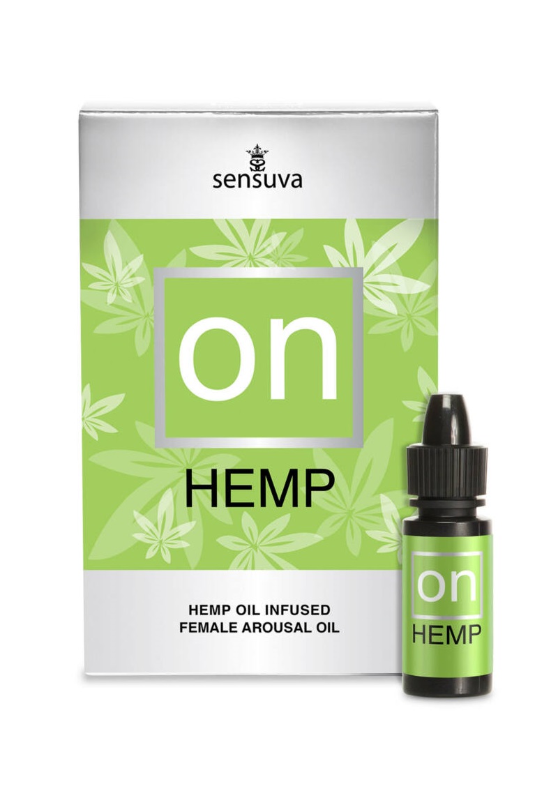 Sensuva Hemp - bizsergető intim olaj nőknek,5ml.