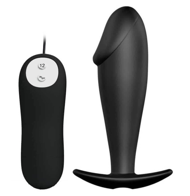 Special anal stimulation plug,vibro-12func.