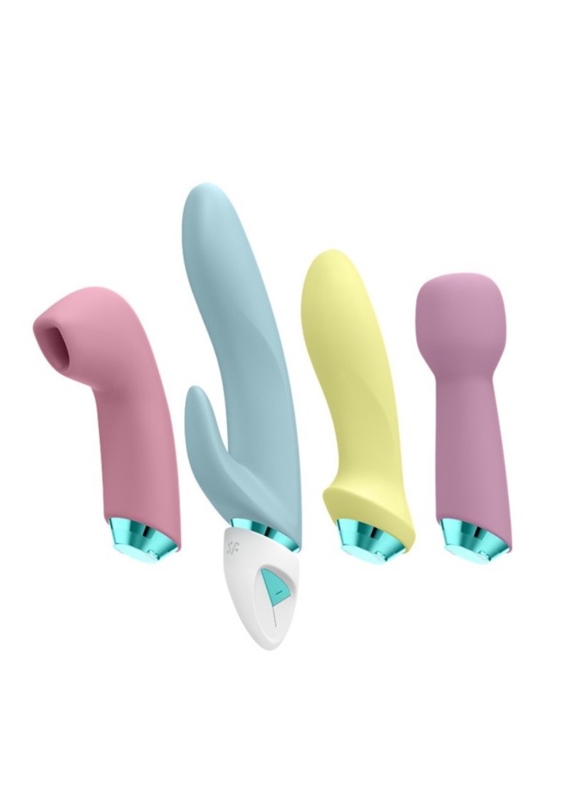 Satisfyer Fabulous Four - akkus vibrátor készlet,4részes.